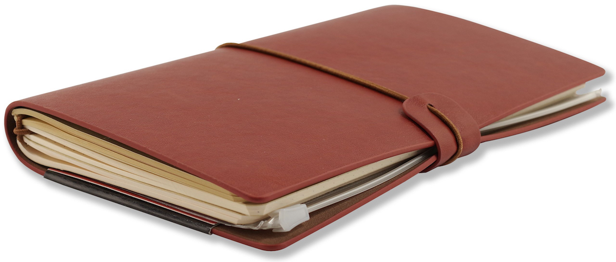 Burgundy Voyager Notebook